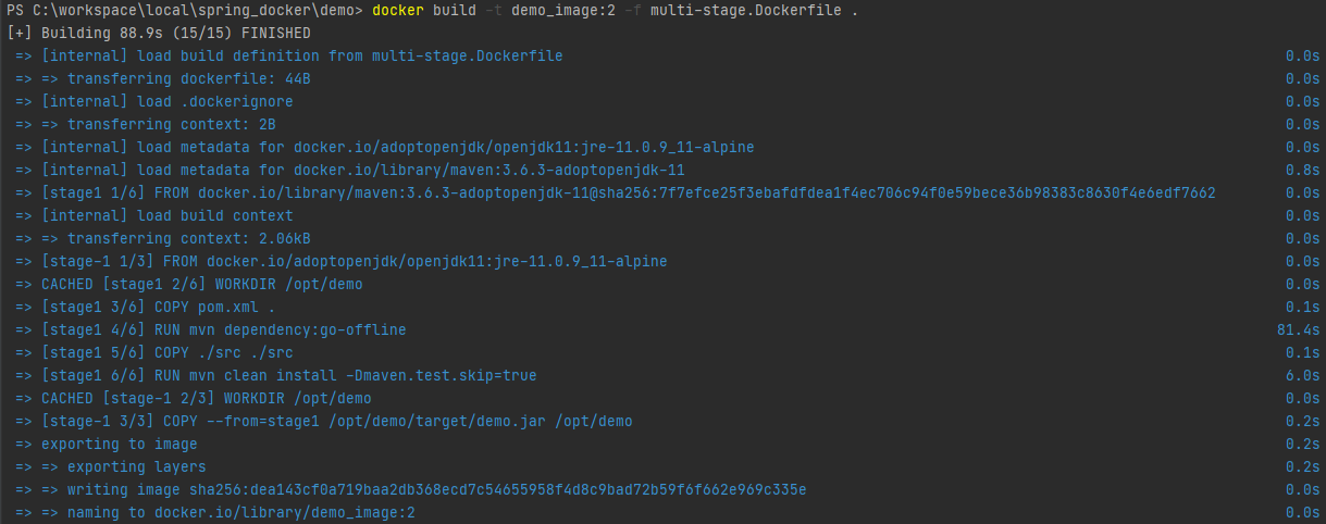 🐋Build Spring Boot Docker image using multi-stage Dockerfile (2) | by  Ionut Banu | Medium