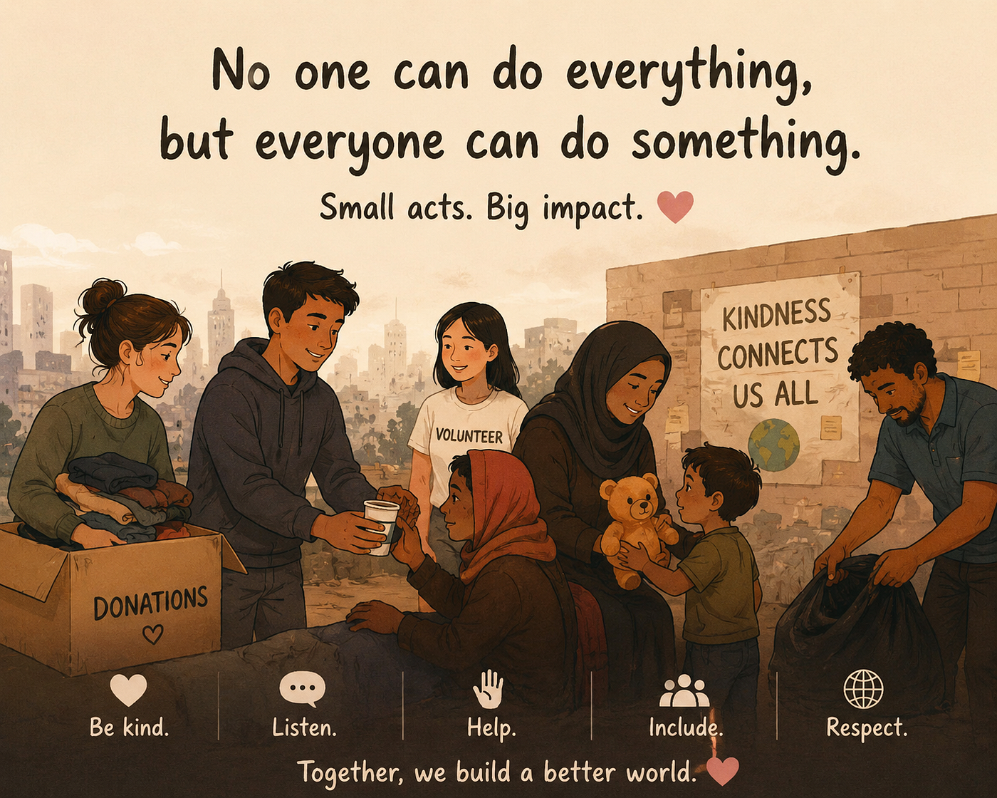 The World Doesn’t Need More Opinions, It Needs More Compassion