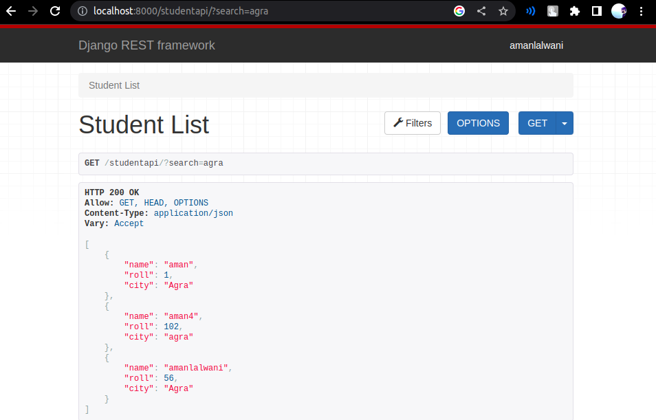 Filtering in Django Rest Framework(DRF) | by Aman lalwani | Dev Genius