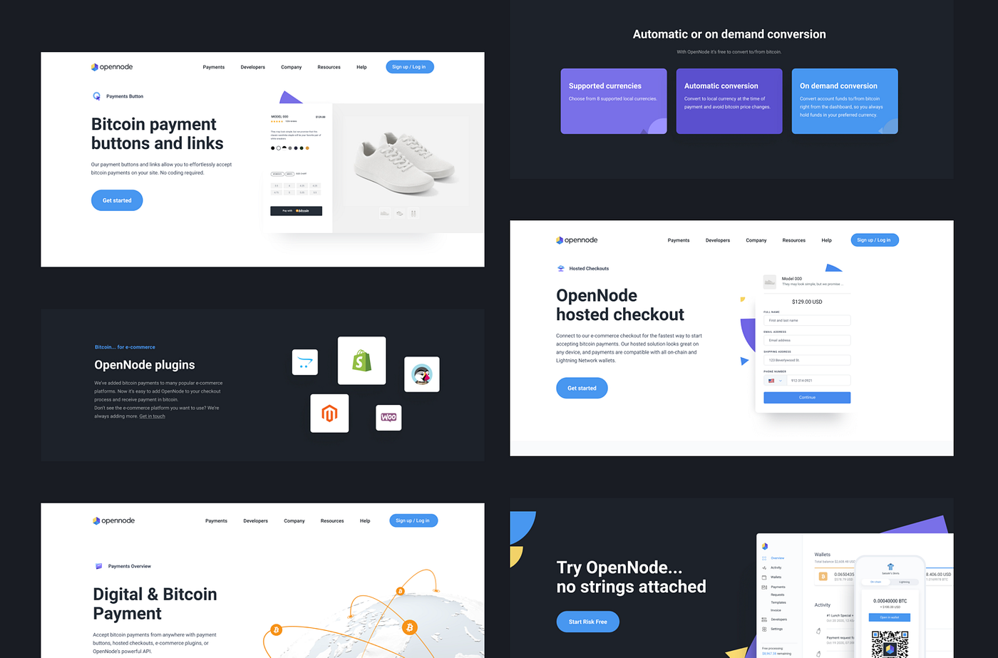 OpenNode website redesign: improving user experience and enhancing SEO  goals. | by Noomo Agency | Muzli - Design Inspiration