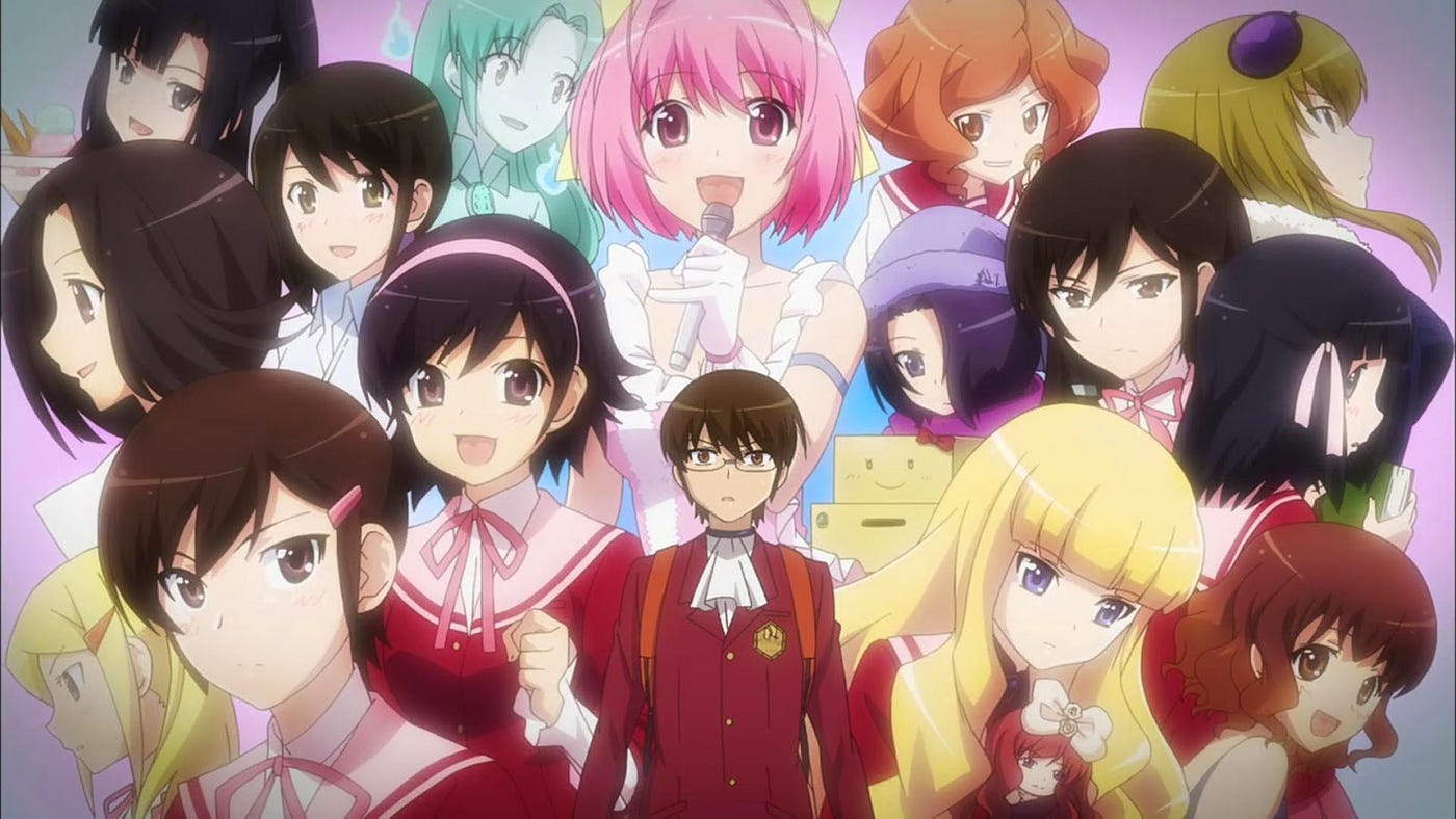 Harem anime with a handsome main who isn't shy, modest, wimpy or afraid of  girls? - Forums 
