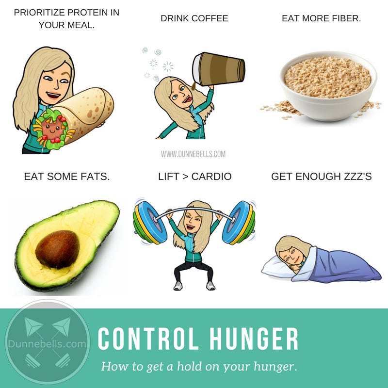Hunger control foods