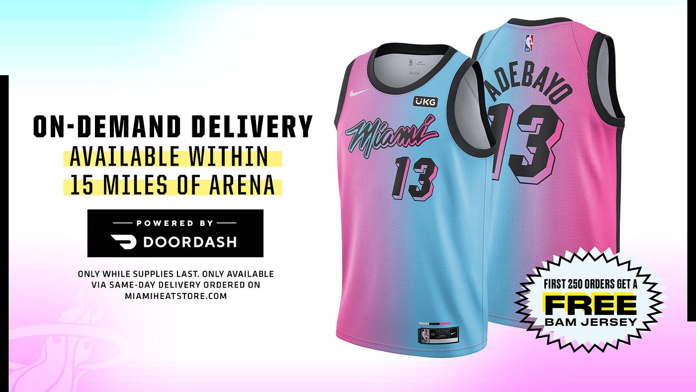 Celebrating Our Partnership with the Miami HEAT, by DoorDash, DoorDash