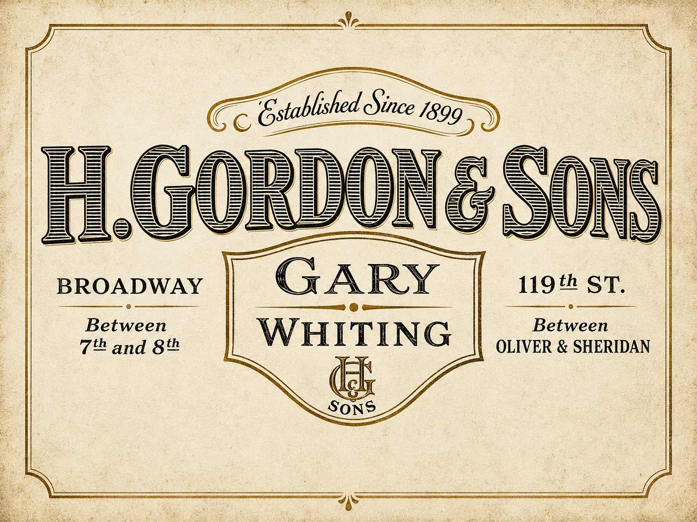 H. Gordon and Sons Department Store