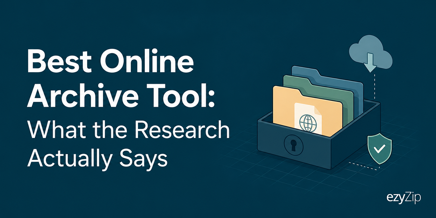 Best Online Archive Tool: What the Research Actually Says