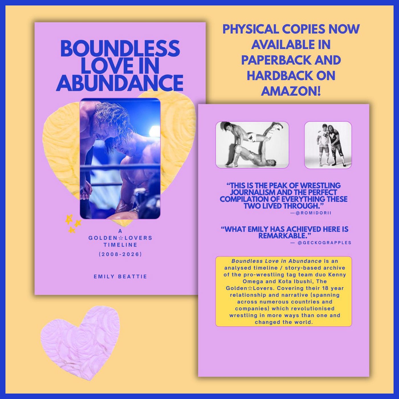 Boundless Love in Abundance: A Golden☆Lovers Timeline, THE BOOK, now available!