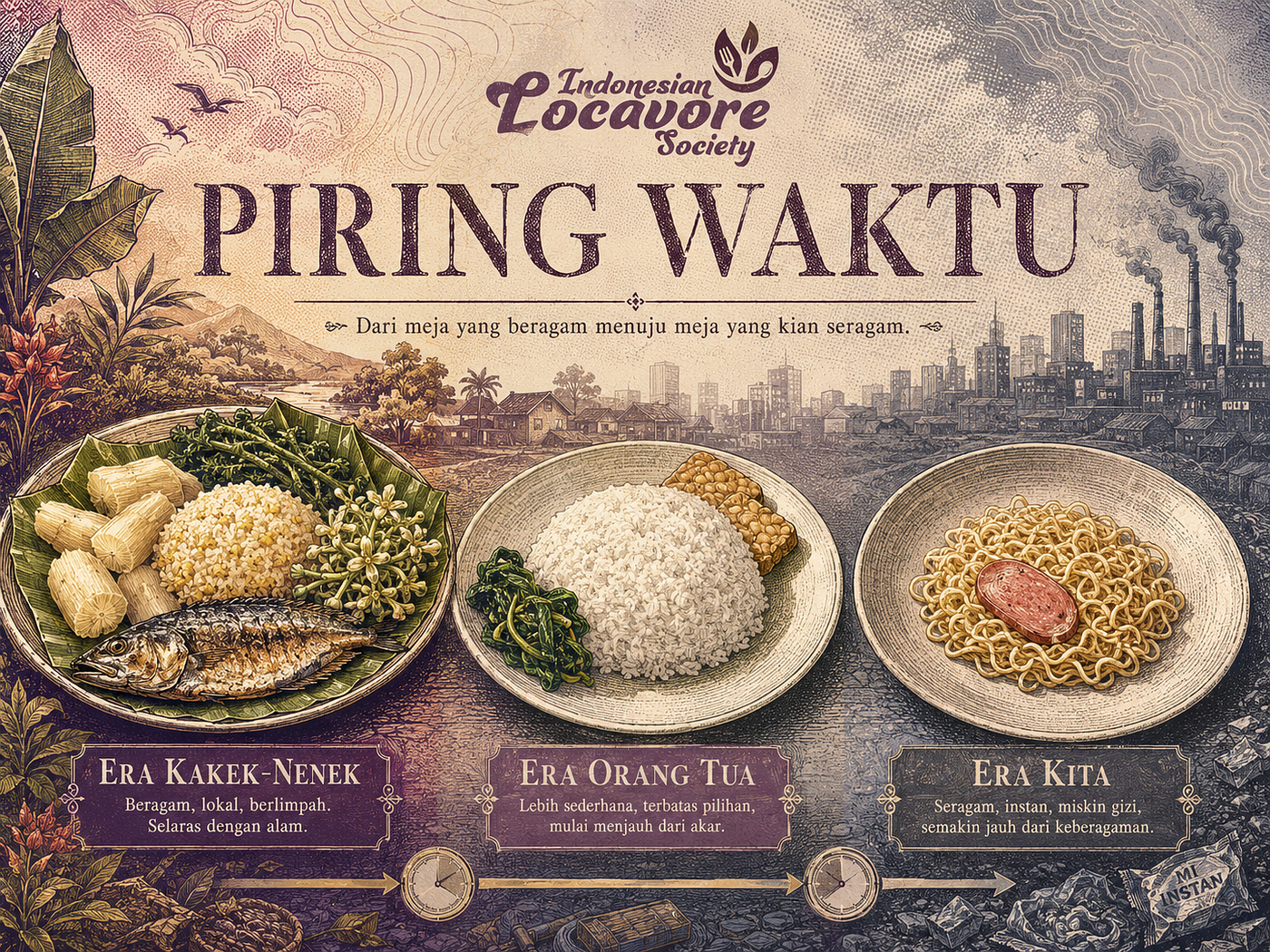 Keanekaragaman Pangan yang Menyempit: Ke Mana Perginya 400 Jenis Makanan Kita?