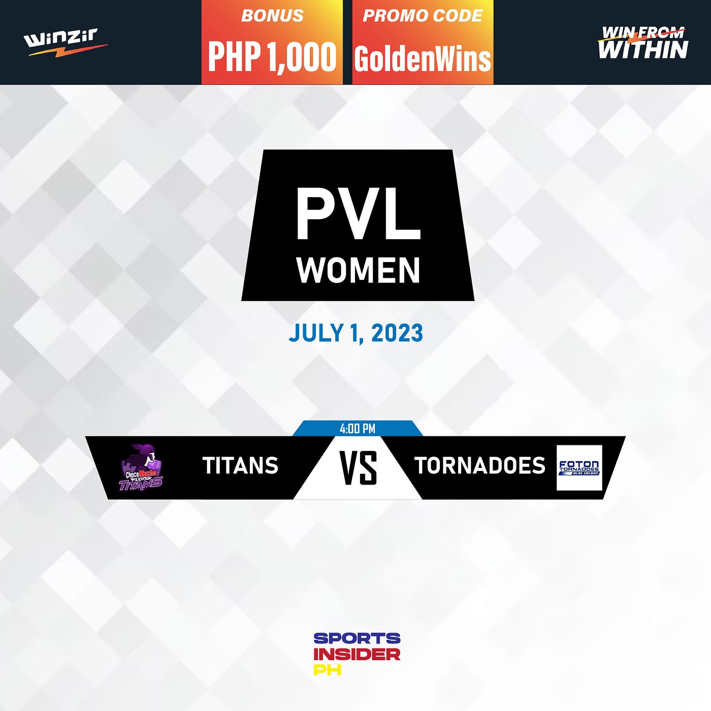 PVL Invitational Conference Match July 1, 2023 by sportsinsiderph Medium