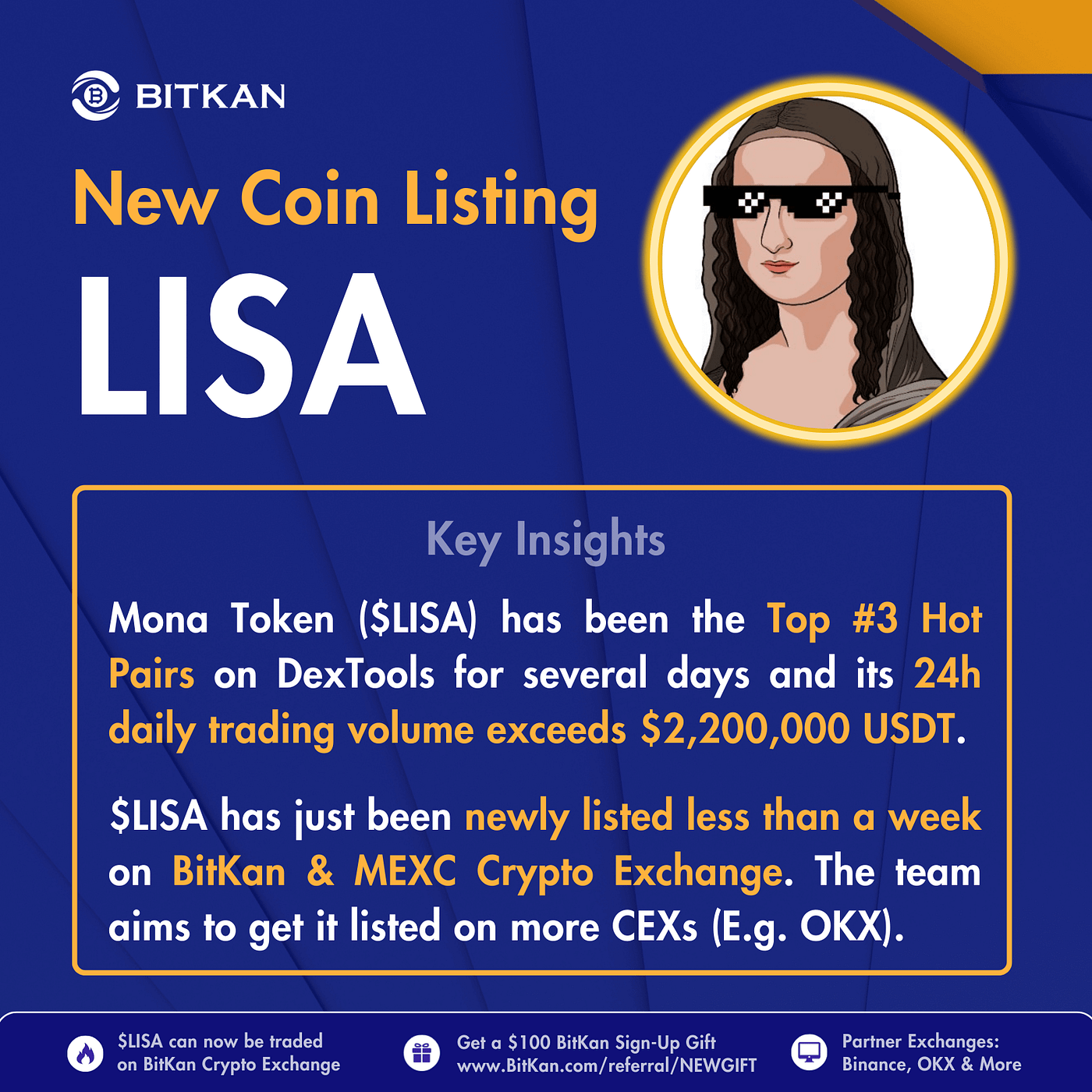 Why Is Mona Token (LISA) Trending and Why Might $LISA Increase In Price —  BitKan Insights | by BitKan | BitKan Hub | Medium
