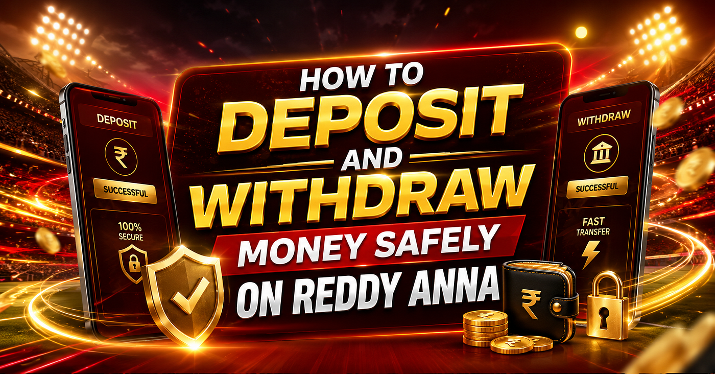 How to Deposit and Withdraw Money Safely on Reddy Anna