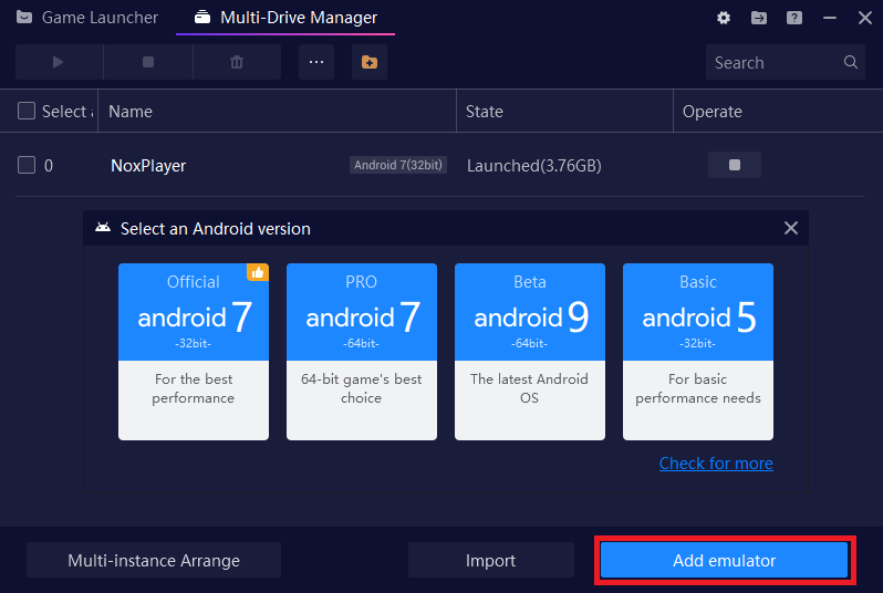 Multi-Instance on Emulator  How to Use Multi-instance Manager