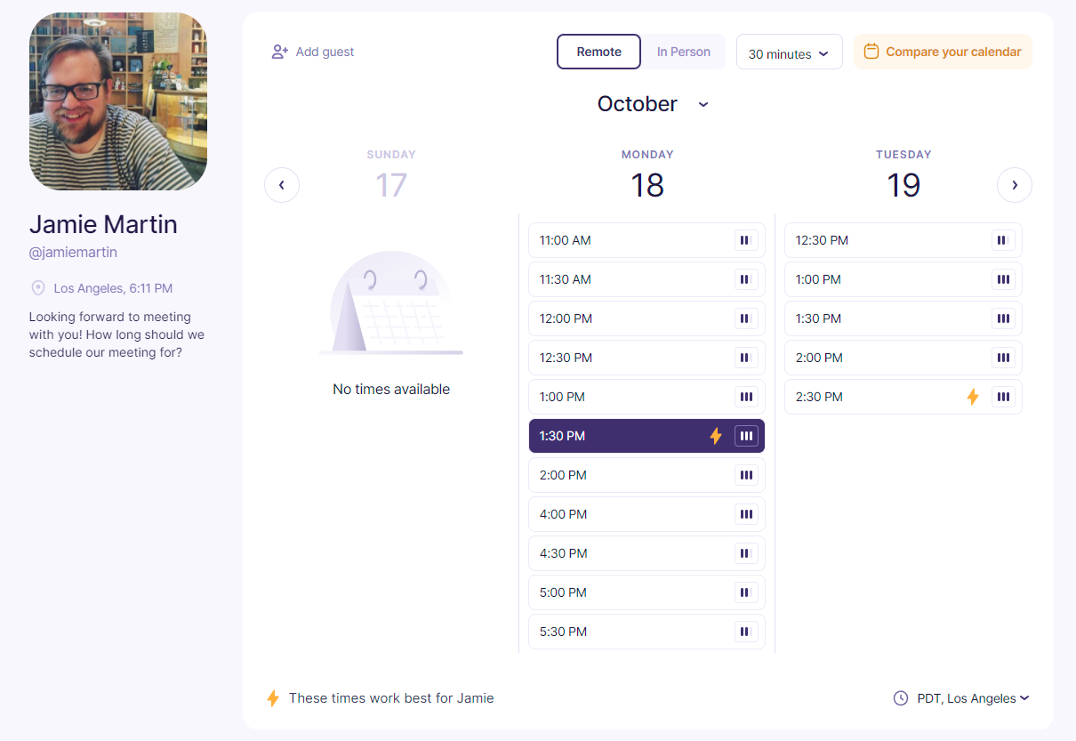 Give me the time, Undock. I love a good scheduling tool. There&rsquo;s 