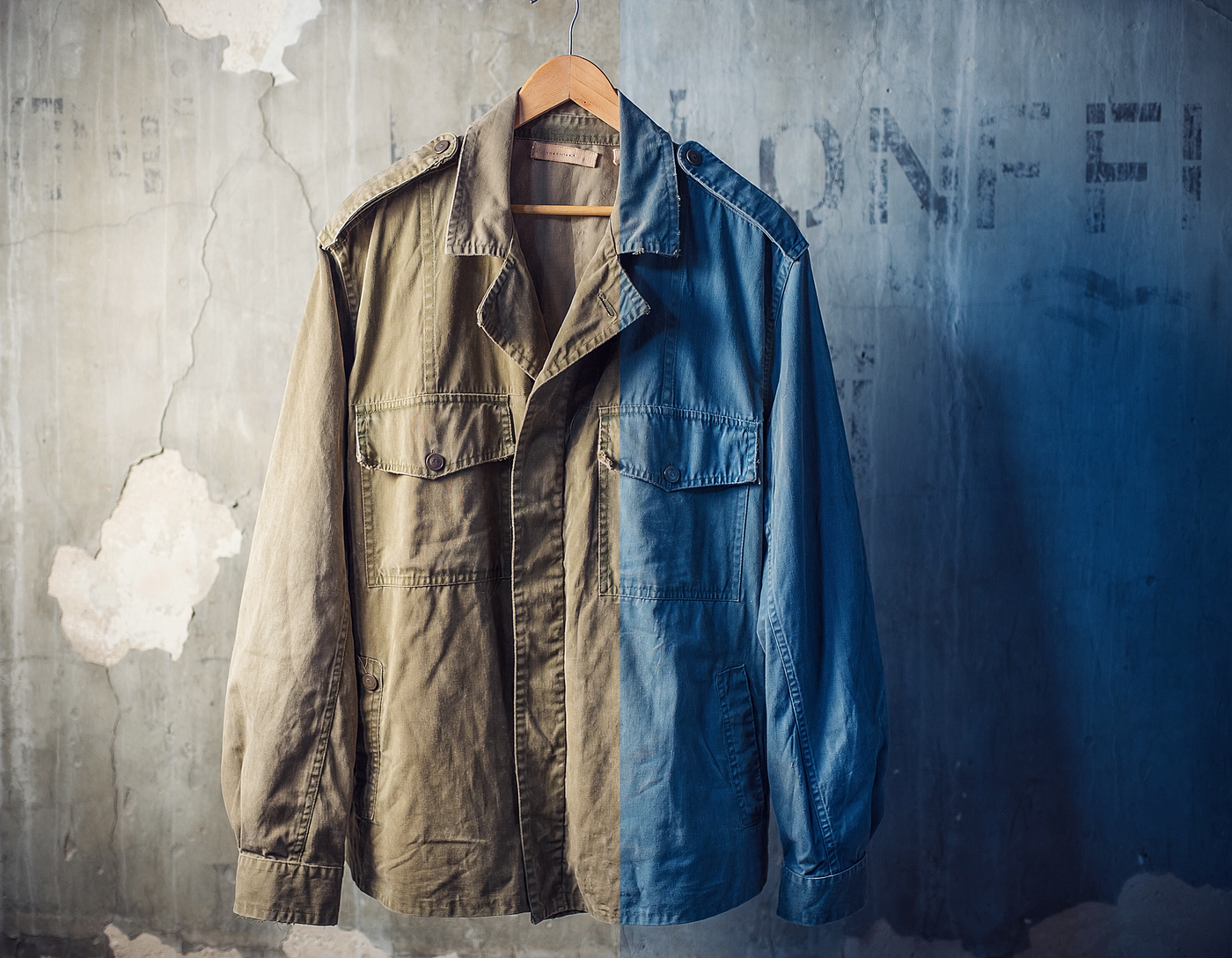 BY DAY IN JEANS, BY NIGHT IN UNIFORM