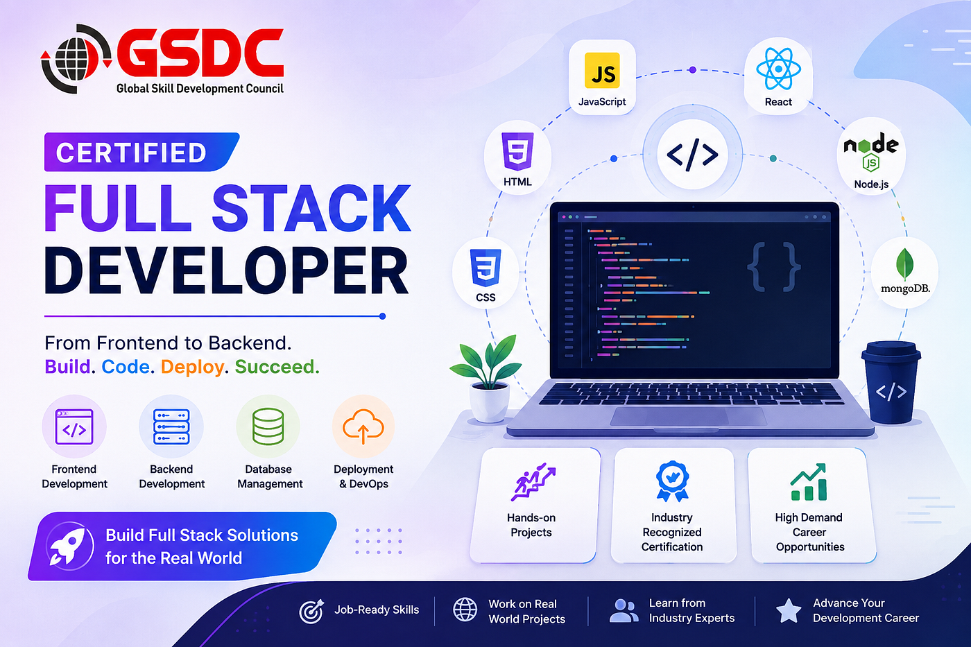 full Strengthen Your Web Development Career with Full Stack Certification