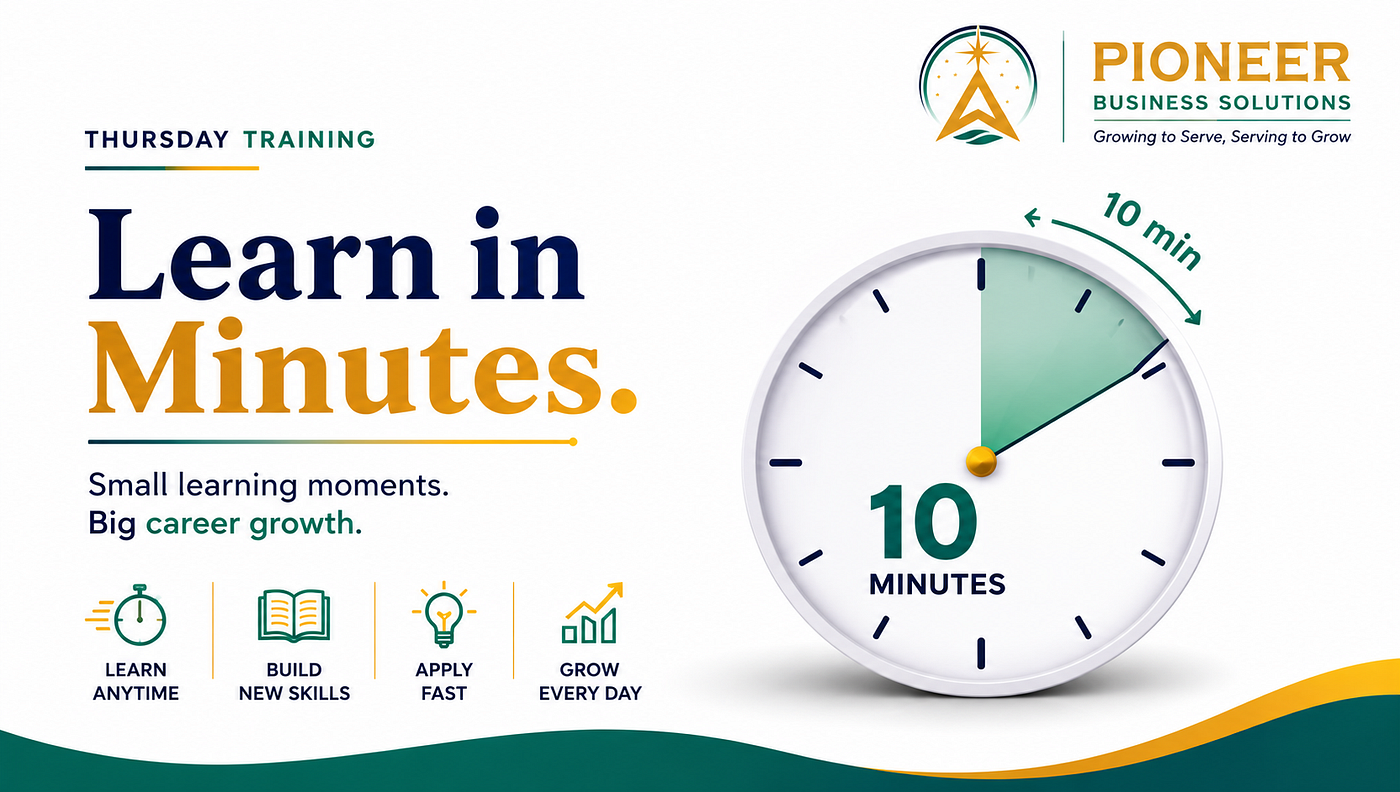 “Learn in Minutes.”