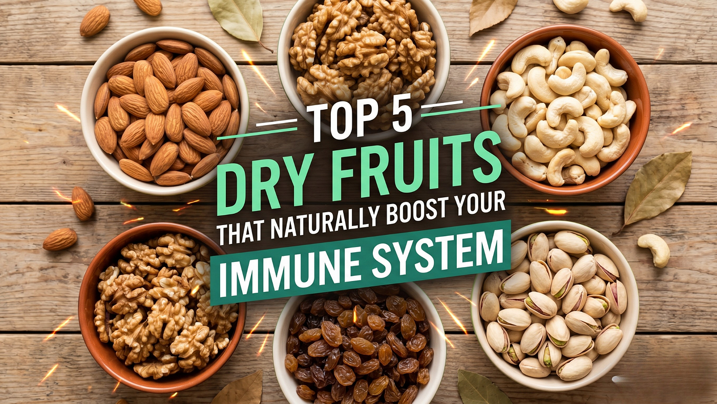 Top 5 Dry Fruits That Naturally Boost Your Immune System | Nutsgram