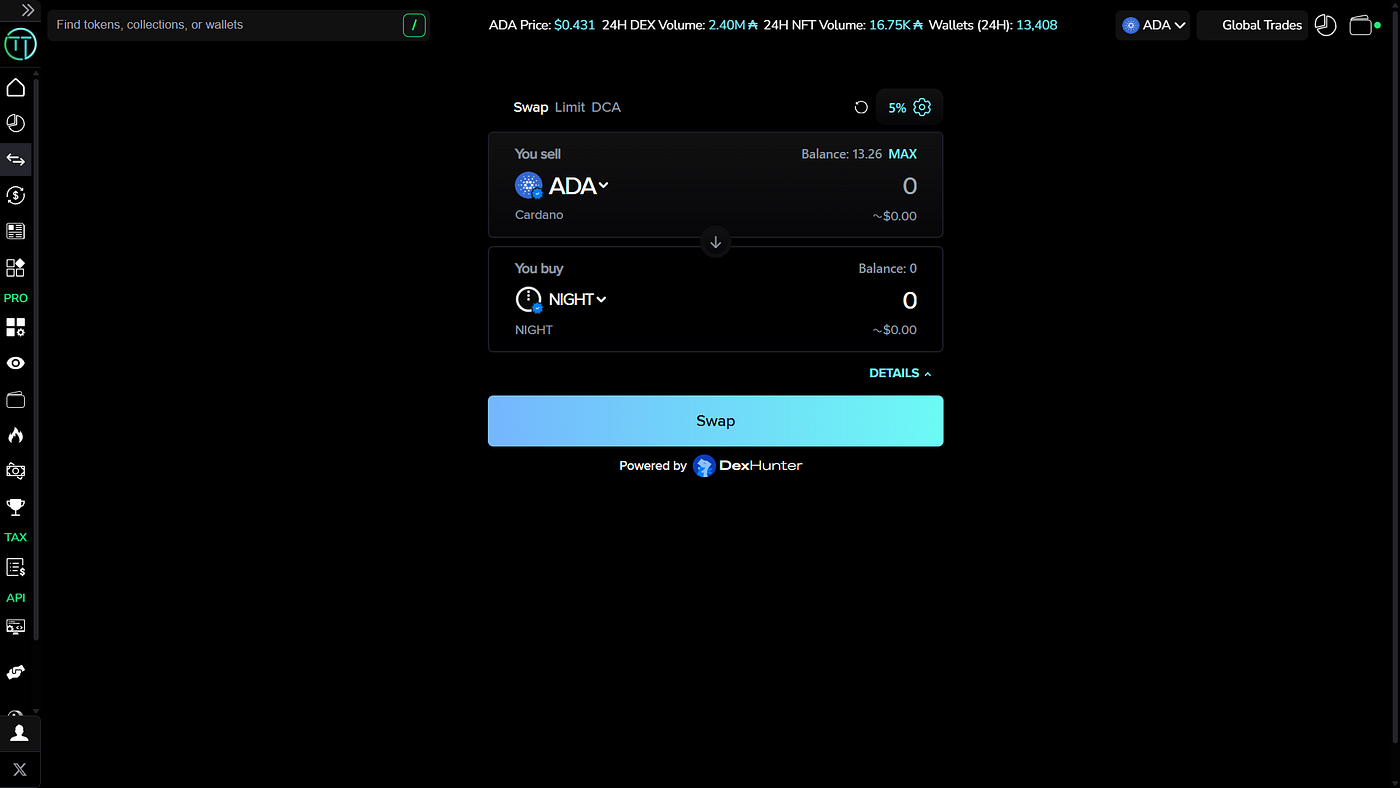 Midnight to Launch NIGHT Token Next Week | by Tap In With TapTools | Tap In  With TapTools | Dec, 2025 | Medium
