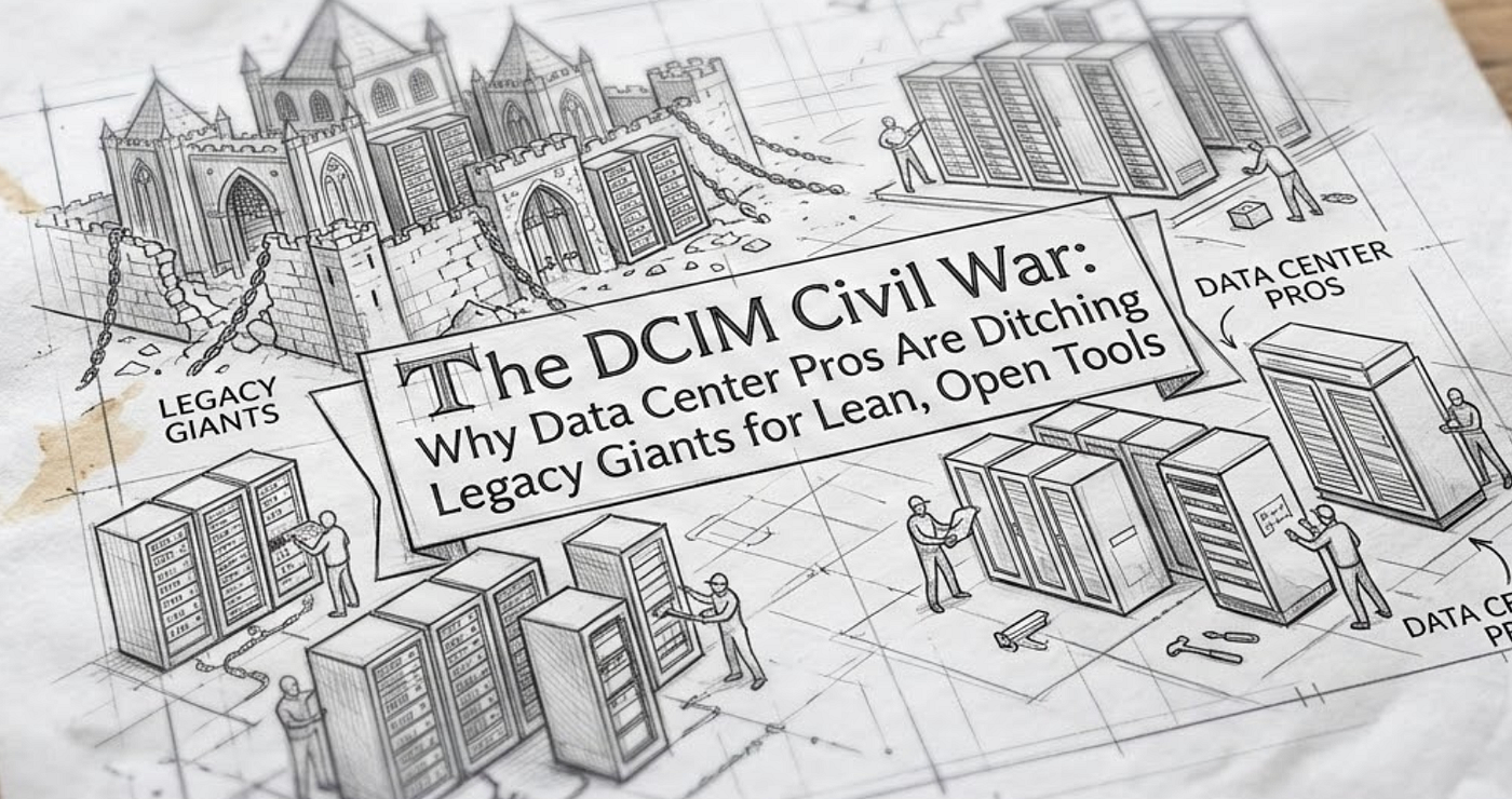 The DCIM Civil War: Why Data Center Pros Are Ditching Legacy Giants for Lean, Open Tools