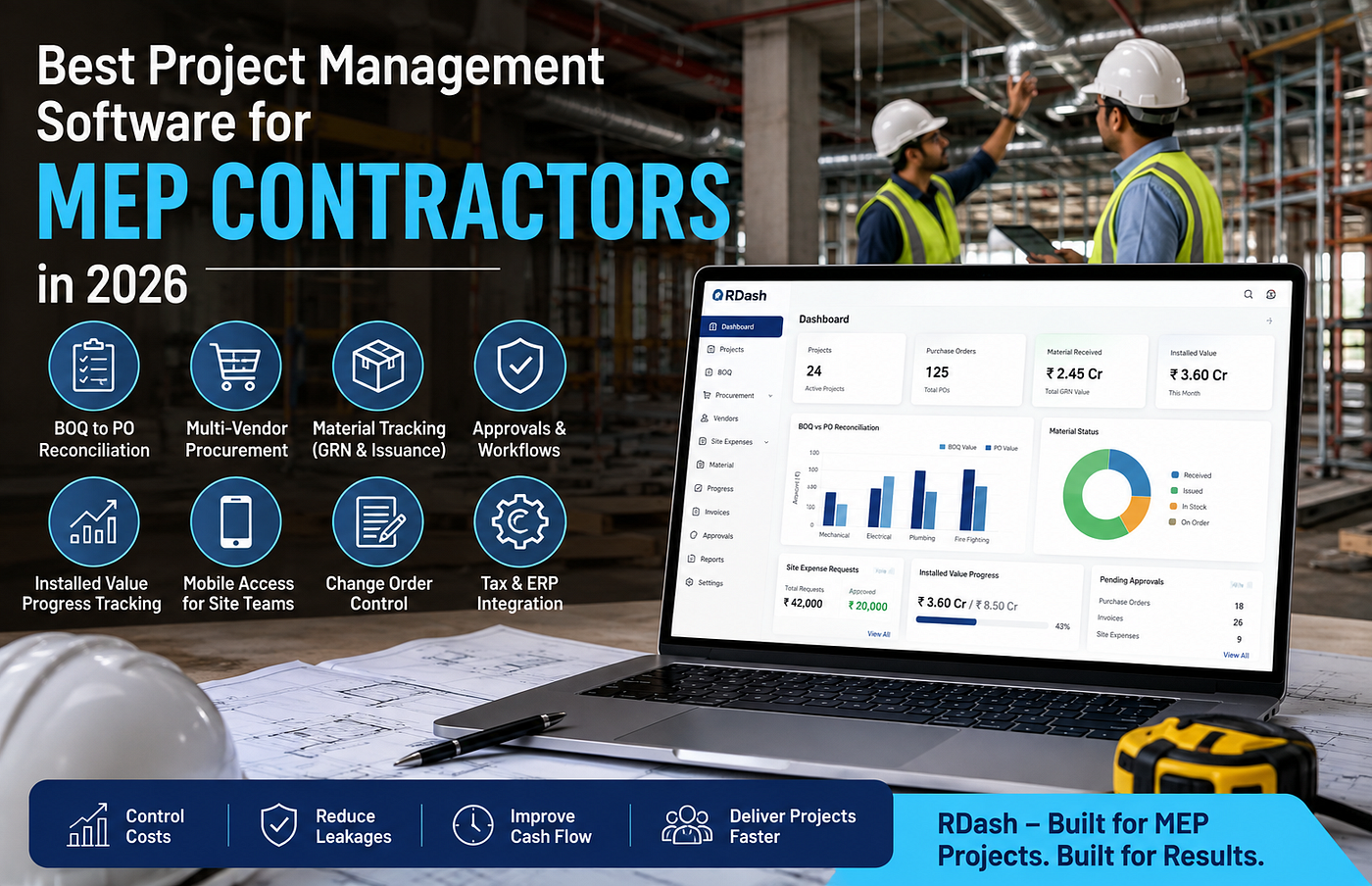 Best Project Management Software for MEP Contractors in 2026