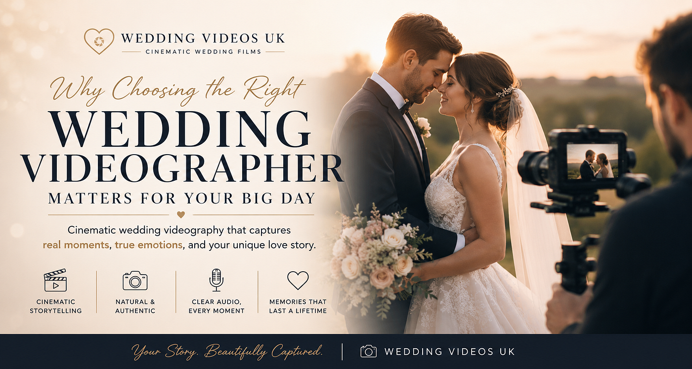 Wedding Videographer UK — Capture Every Moment with Cinematic Wedding Videography