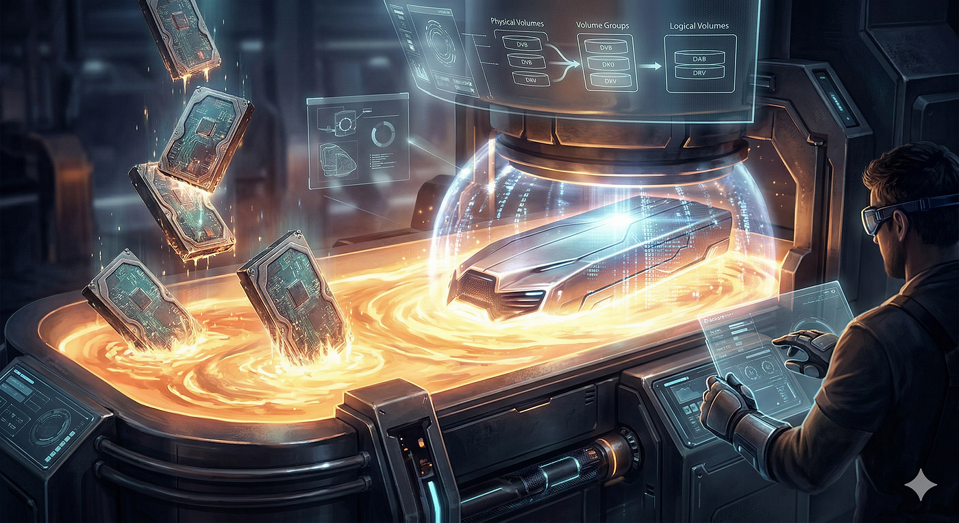 Stop Fighting Your Disk. Start Forging It. A DevOps Guide to LVM