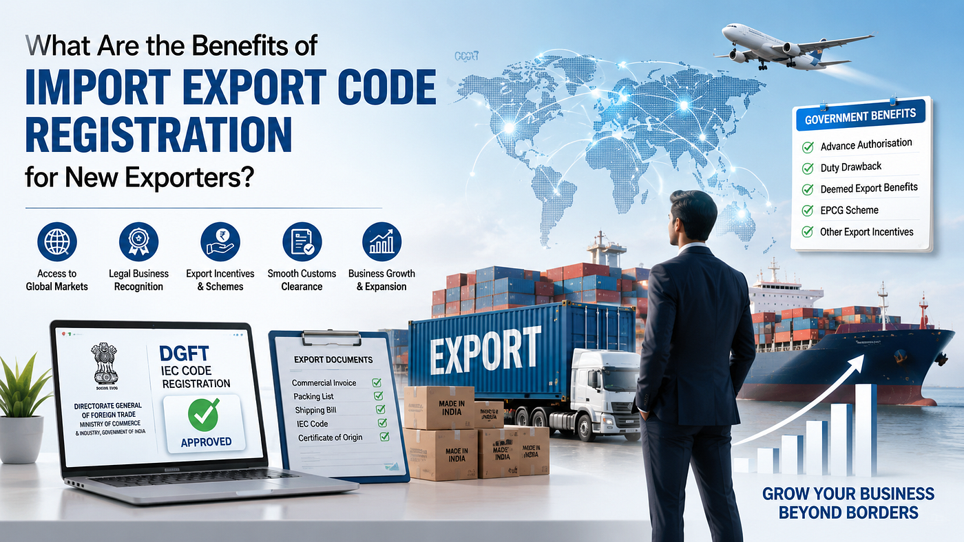 What Are the Benefits of Import Export Code Registration for New Exporters?