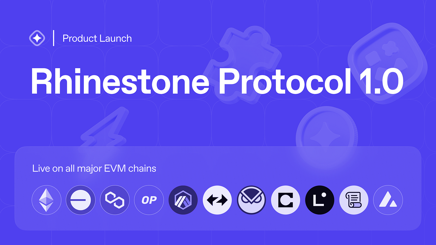 Rhinestone Protocol 1.0 Hits Mainnet | by Kurt Larsen | Rhinestone
