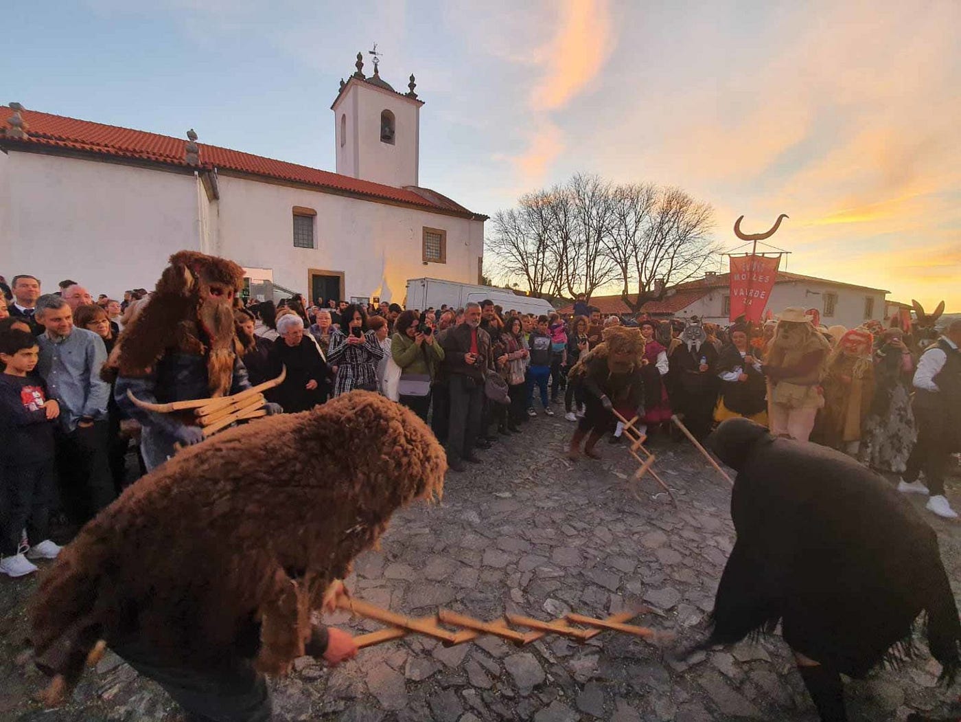Fiesta de El Atenazador en Bragança (Portugal), 2020 | Foto: Rocío Fernández. | Cedida.
