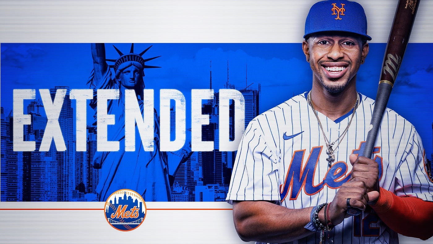 METS EXTEND FRANCISCO LINDOR. FLUSHING, N.Y., April 5, 2021 — The