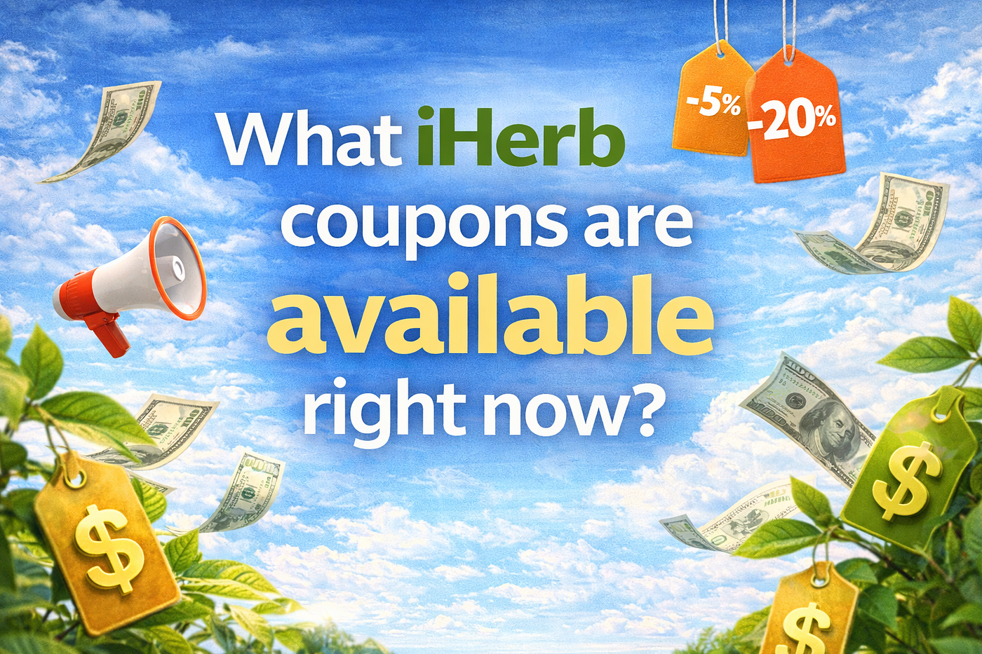What iHerb Coupons Are Available Right Now?