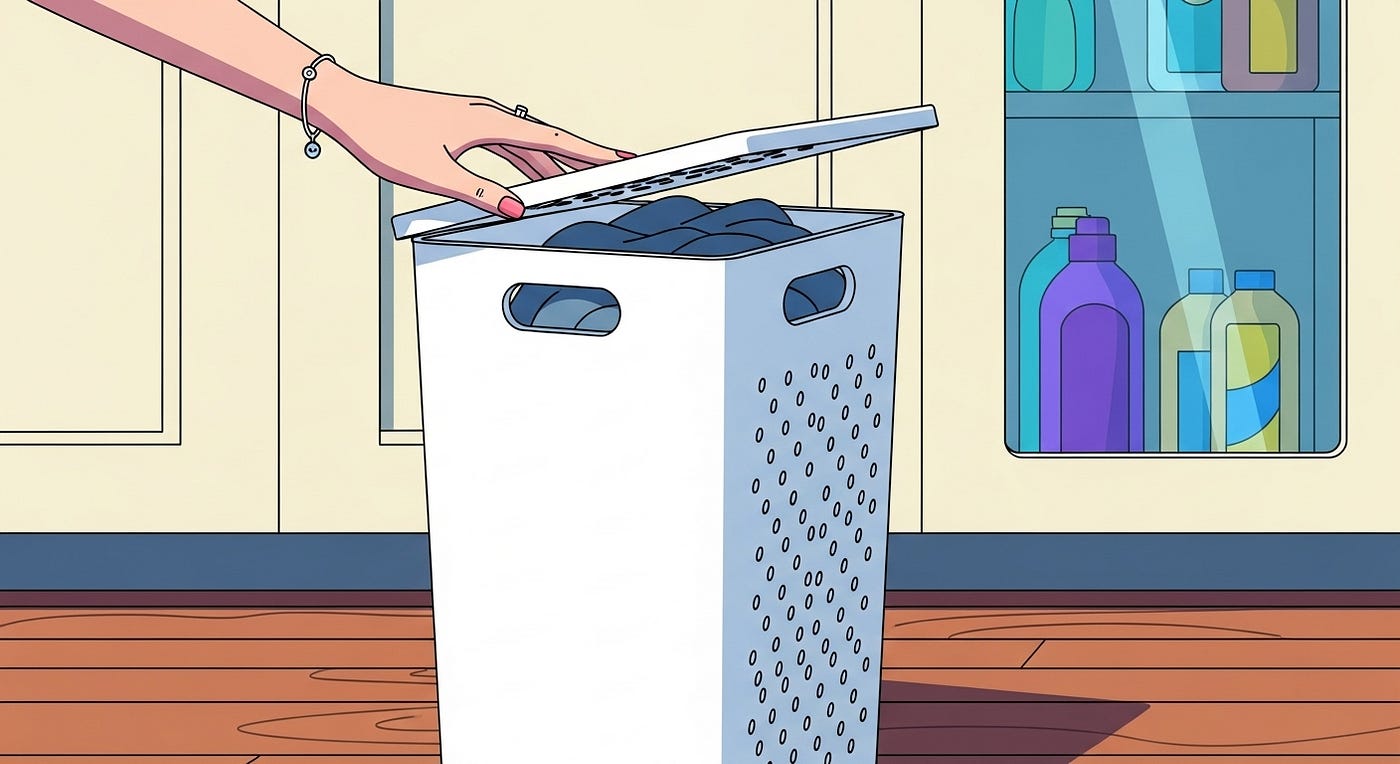 O Melhor Cesto de Roupa Suja Slim para Lavanderia em Apartamento Pequeno