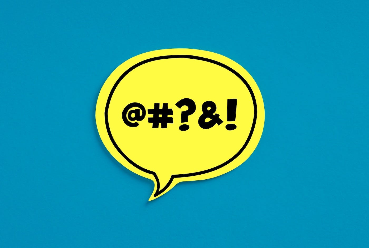 욕설의 그림 (@#?&!)