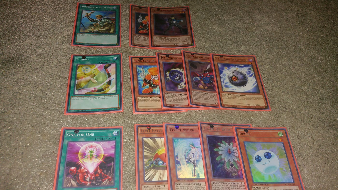 Synchro what now?  Yami Yugi. My Synchro deck overview and miniature |  by Arthur McDowell | Medium