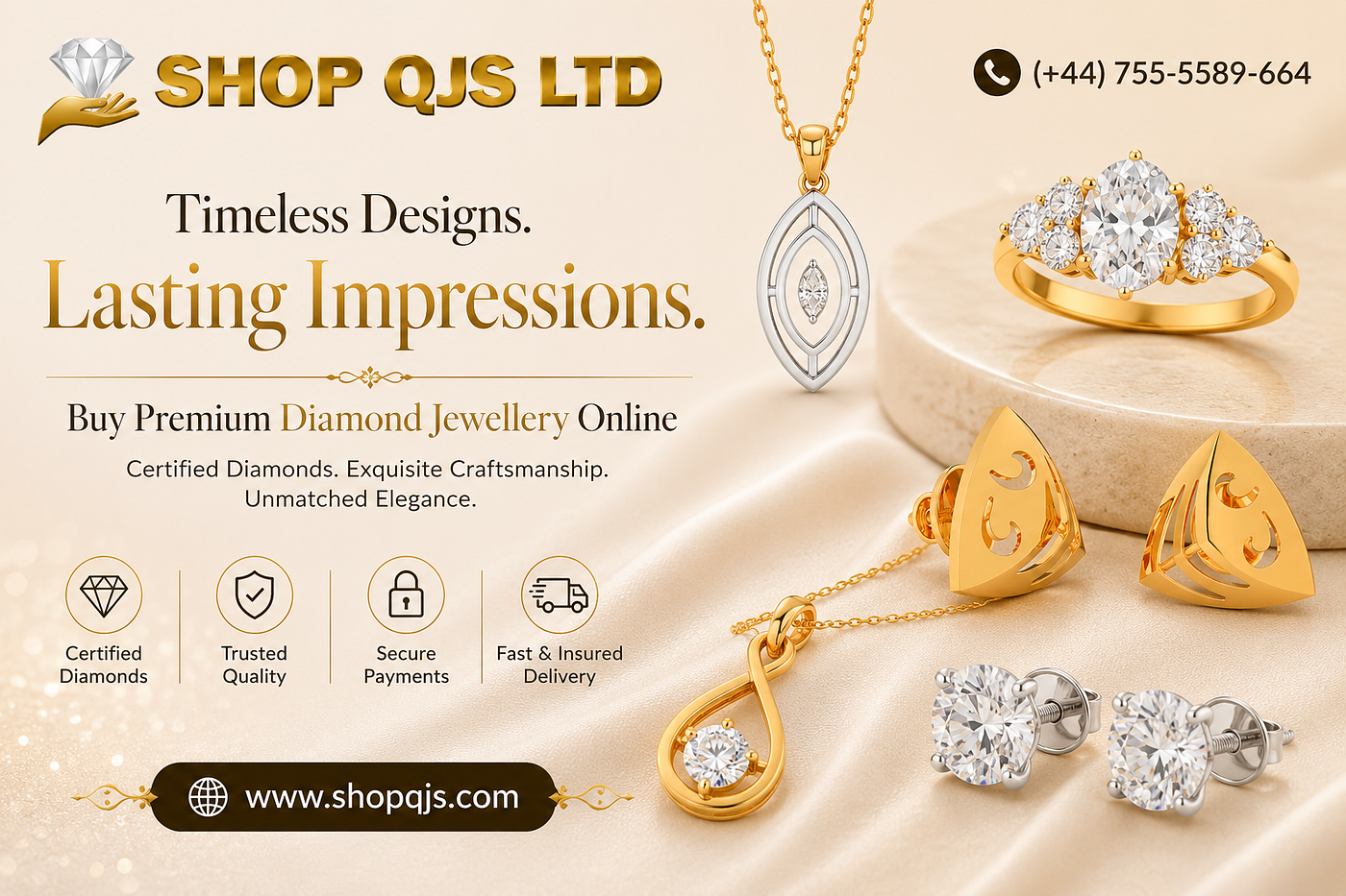 Buy Lab Grown Diamond UK | Buy Certified Diamond Earrings Online