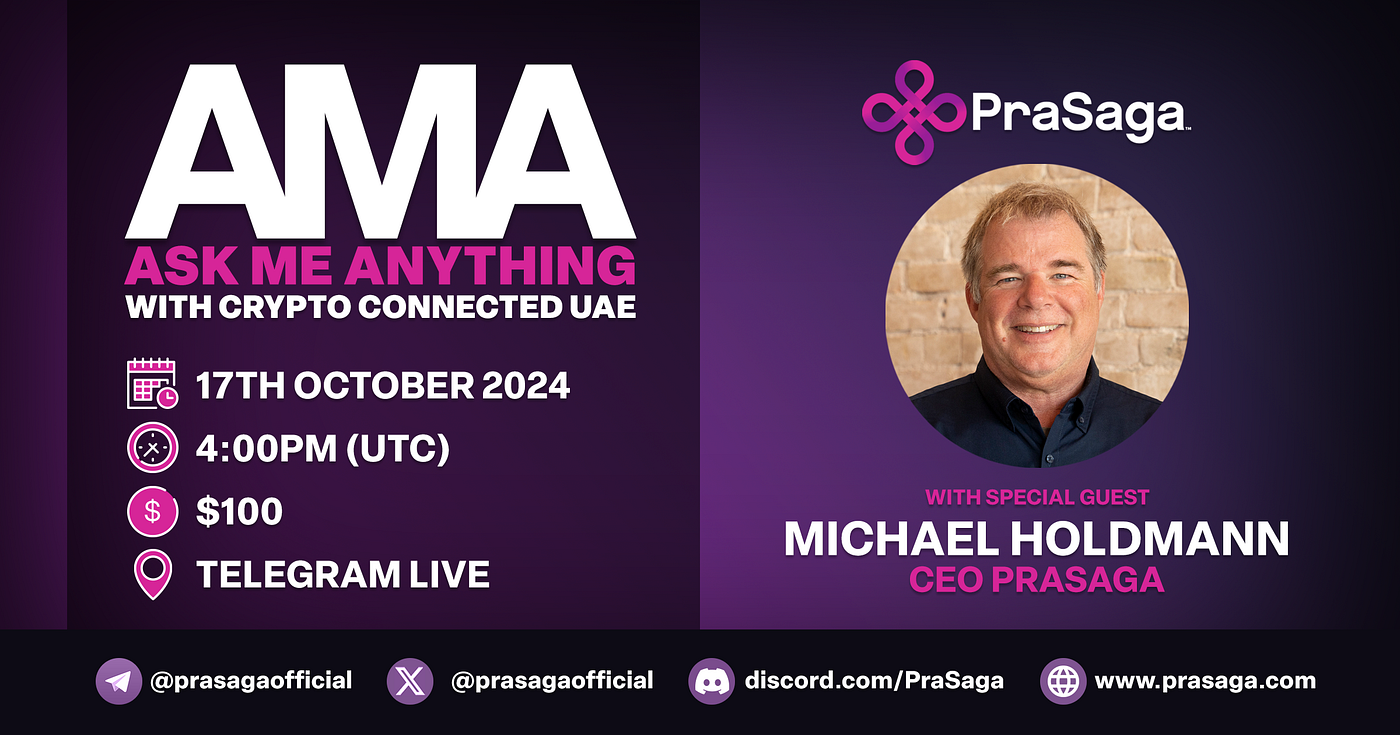 AMA with Crypto United UAE Recap. 11/27/24 Update: | by Prasaga Official |  Medium