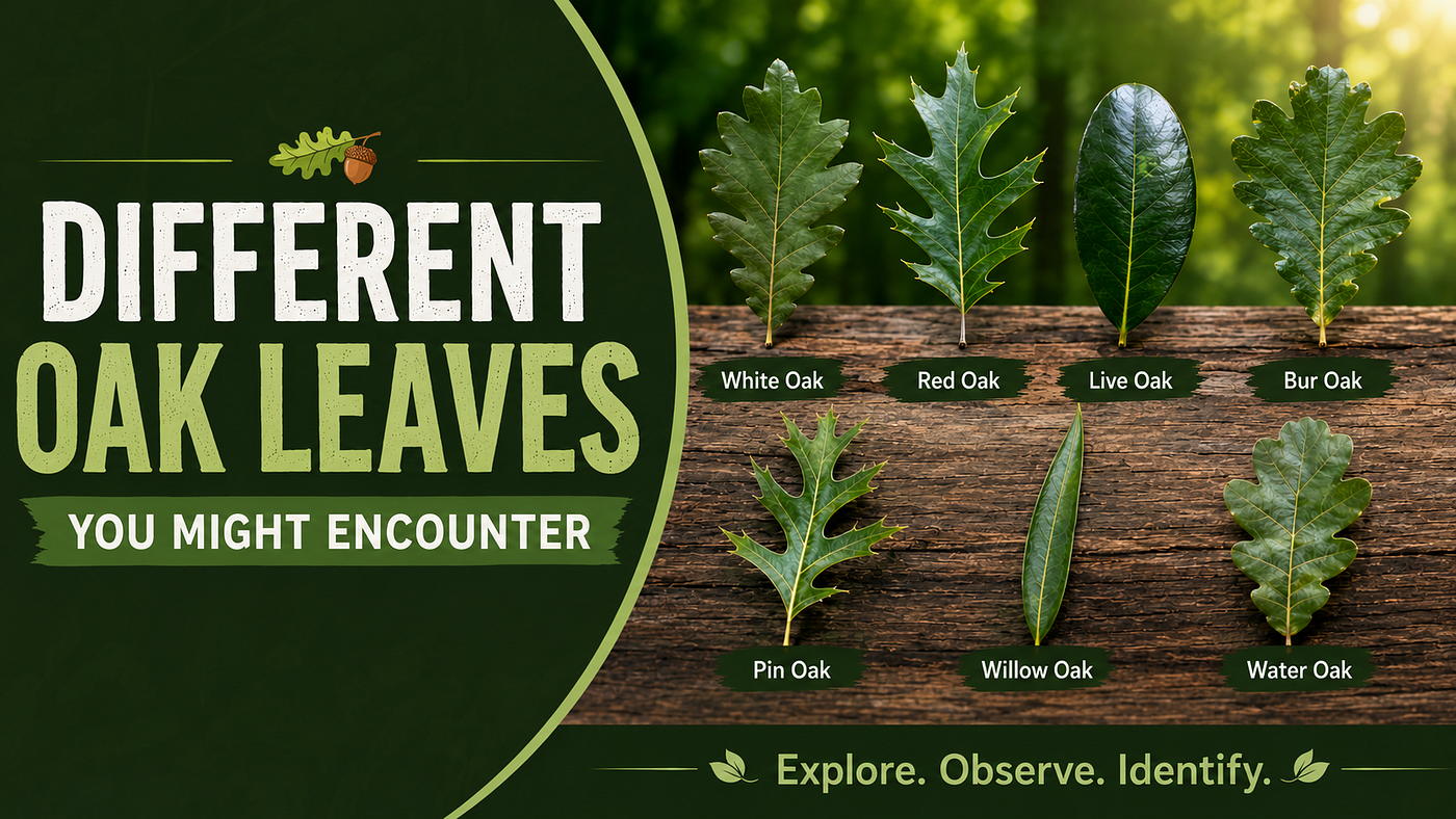 Different Oak Leaves You Might Encounter