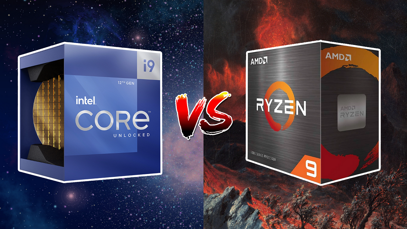 AMD Ryzen vs Intel Core Comparison — CPU Architecture, Efficiency,  Motherboard Costs & More | by Adilnayyab | Medium