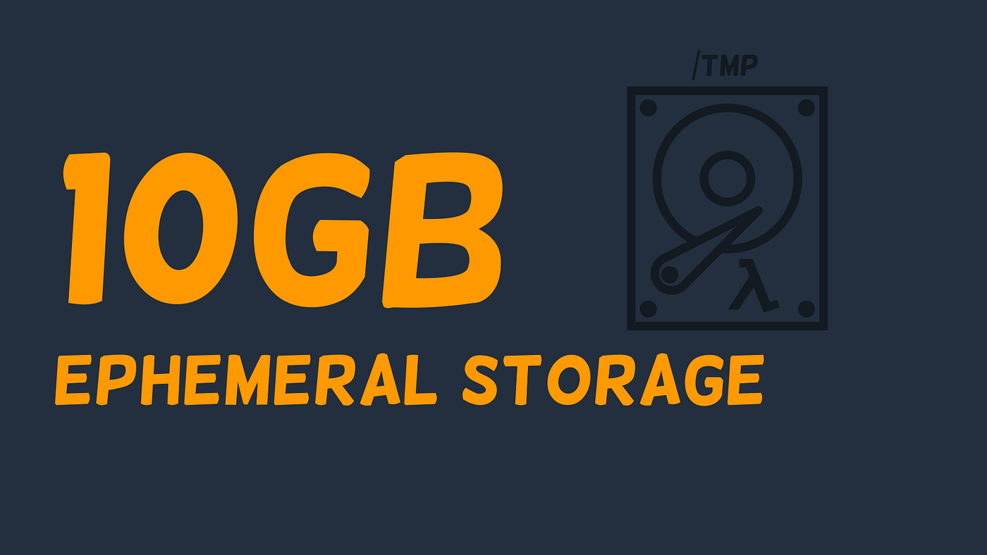 10GB Ephemeral Storage for AWS Lambda | by Allan Chua | ITNEXT