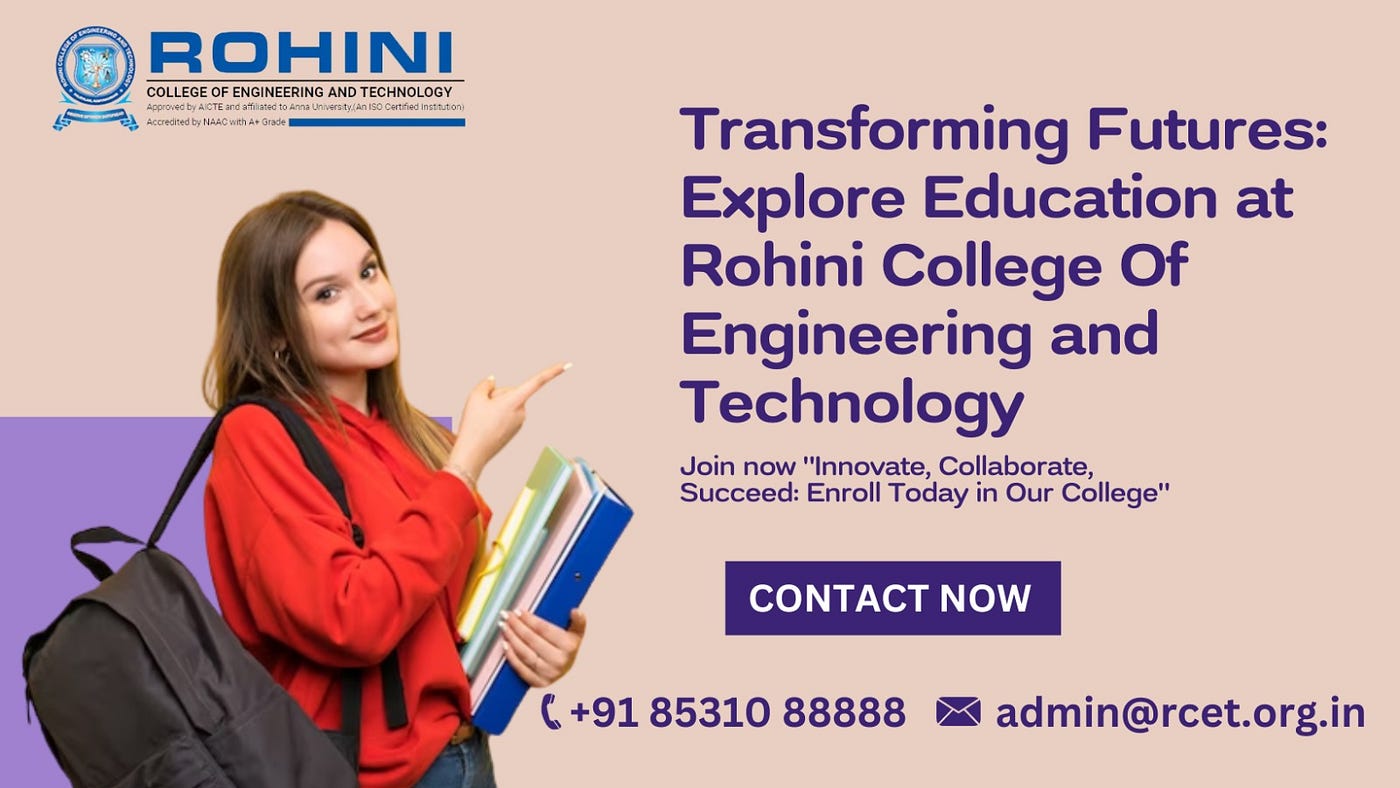 Advance your career with an MBA degree from Rohini College of Engineering and Technology — Build a…