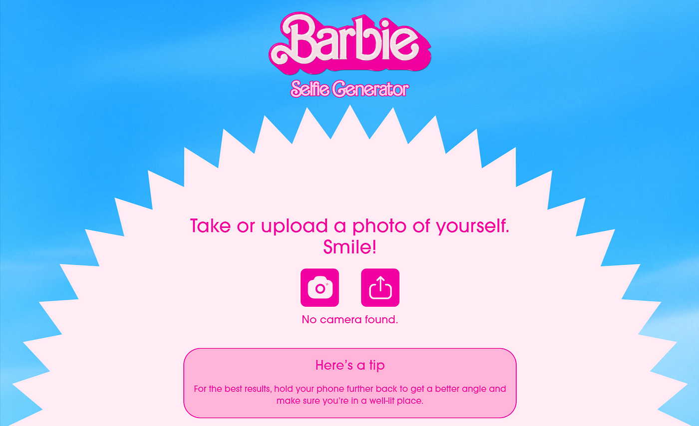 How to use the 'Barbie' selfie generator