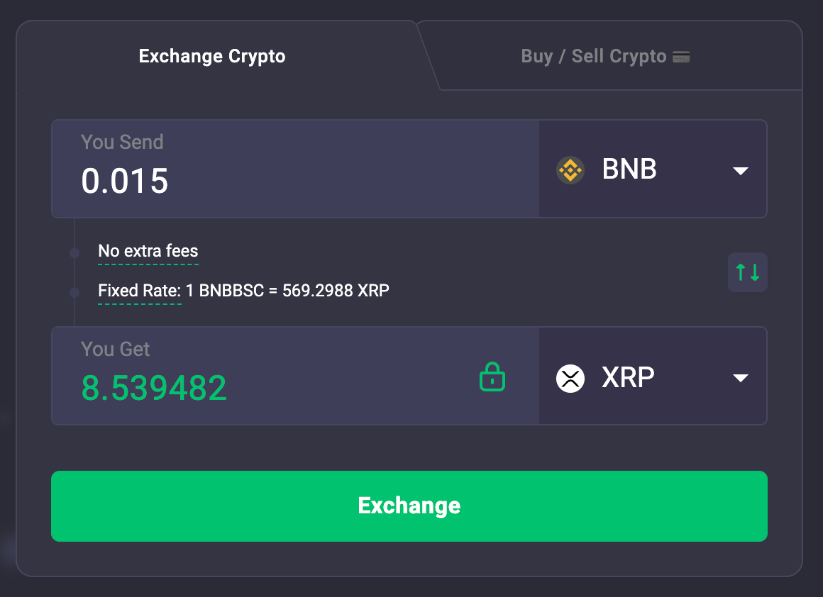 HOW TO CONVERT BNB (BEP-20) IN METAMASK TO XRP (Ripple) AND SEND TO LUNO —  CHANGENOW.IO | by Kripto Malaysia | Medium