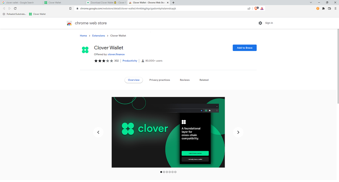 Clover Wallet — a ticket to the Web3 multichain space | by Polkadotters |  Kusama & Polkadot validators | Medium