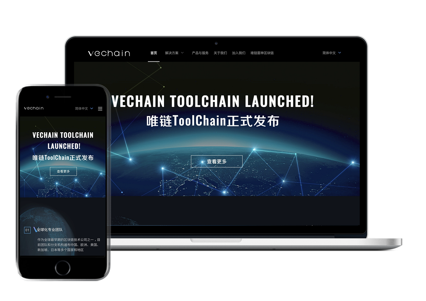 Introducing the New Official VeChain Website | by VeChain Official |  VeChain | Medium