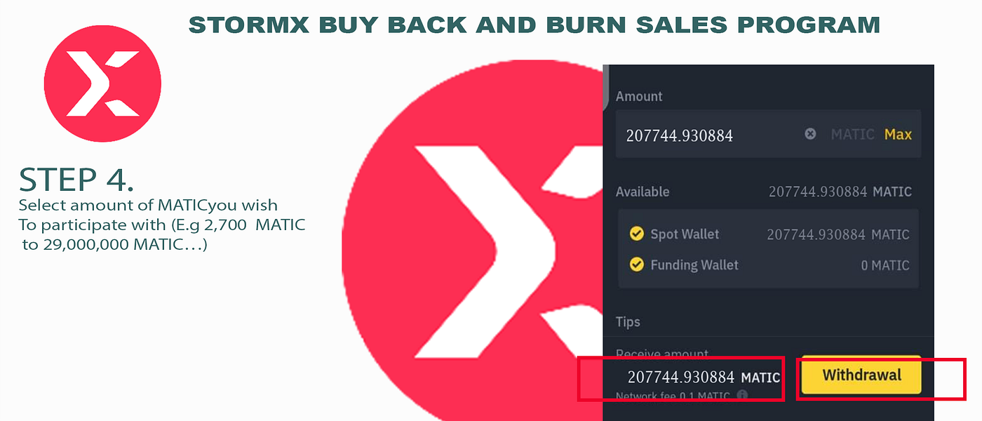 STORMX BUYBACK AND BURN SALES PROGRAM | by STORMX | Medium