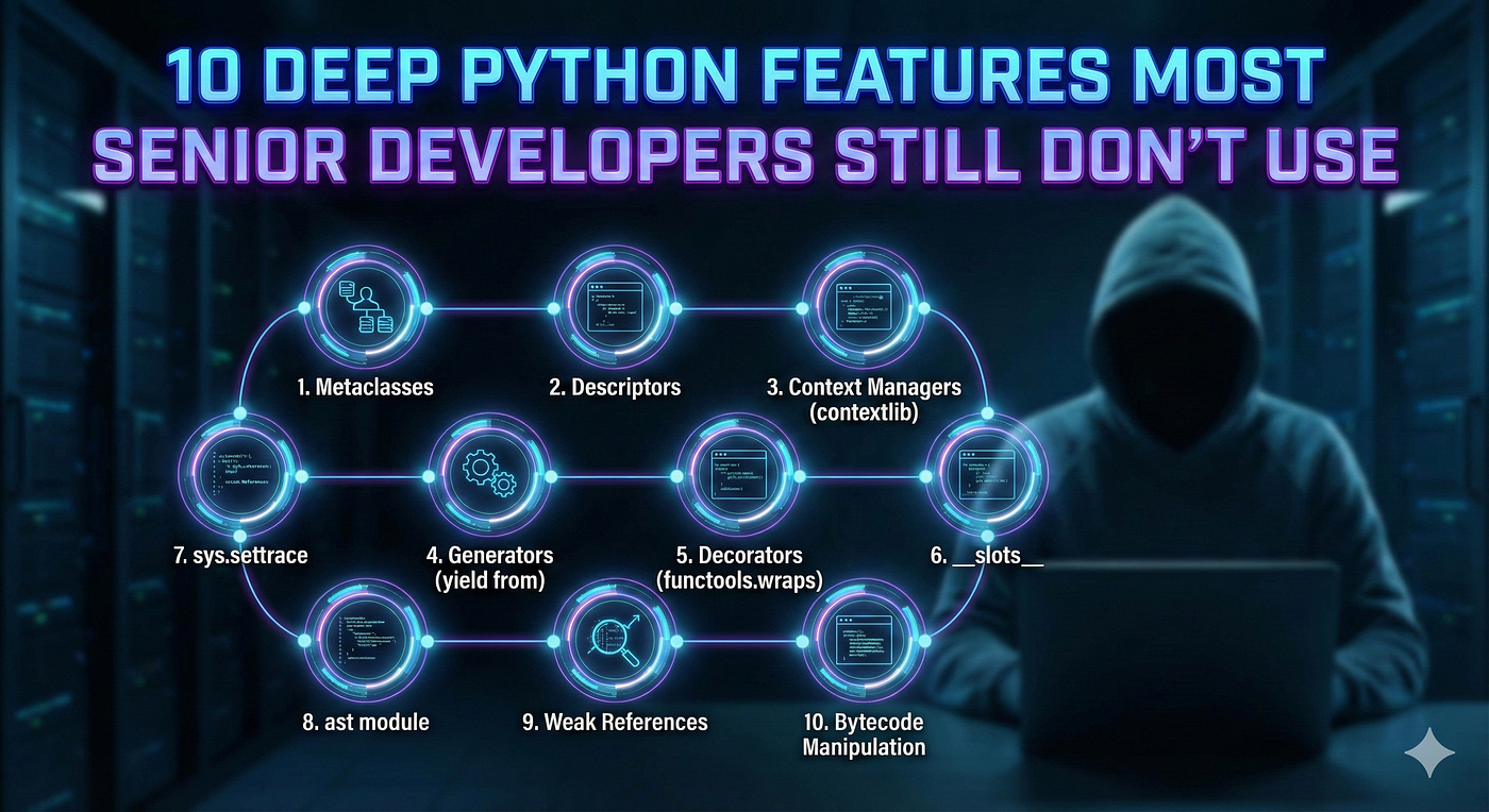 10 Deep Python Features Most Senior Developers Still Don’t Use
