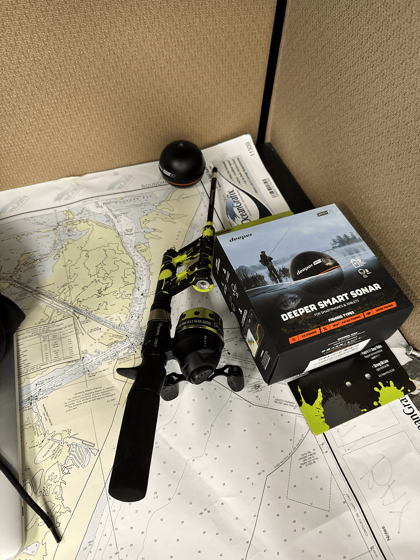 castable fish finders Atibin Portable Kayak Depth Finder Fishing Wireless Fishing Finder Transducer Canoe Shore Finder Detector Sonar Handheld Sea Lake : Electronics Each scan is automatically saved with time and location information Deeper Pro Castable Fish Finder