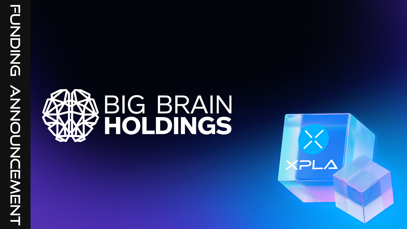ANN] XPLA Secures Funding from Big Brain Holdings, Play Ventures, and IVC |  by CONX (ⓧ.ⓧ) | Medium