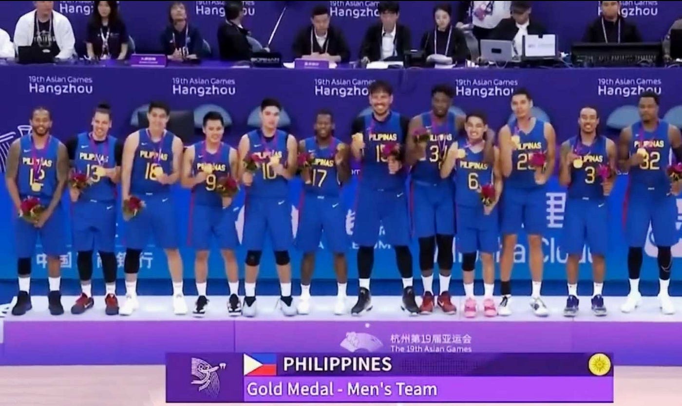 GAME SCHEDULE: Gilas Pilipinas at 19th Asian Games