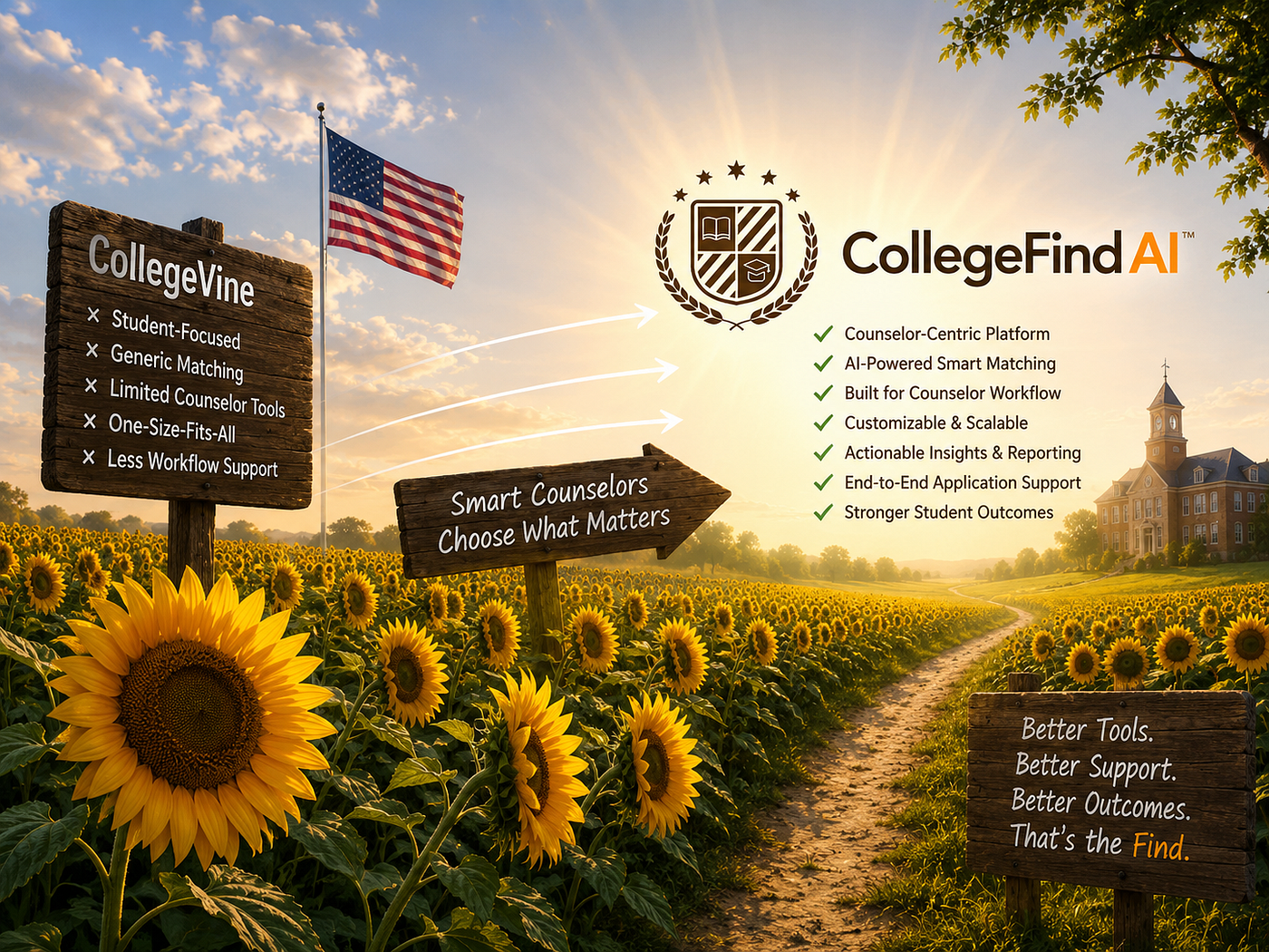 CollegeVine Doesn’t Serve School Counselors Anymore…Here’s Who Does!!!