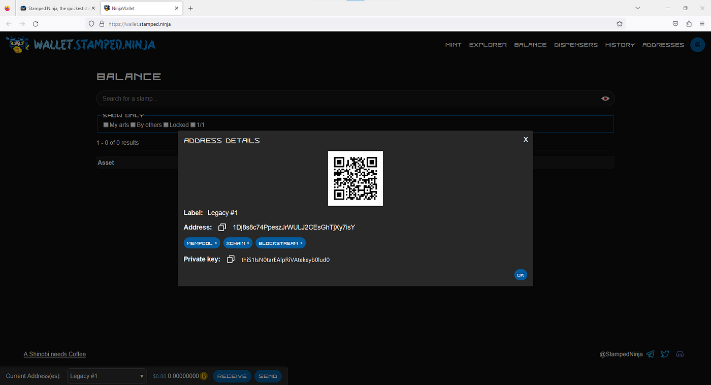 Get Your Bitcoin Stamp: A Dive into the World of Stamps with Stamped Ninja  | by Tony NL | Medium